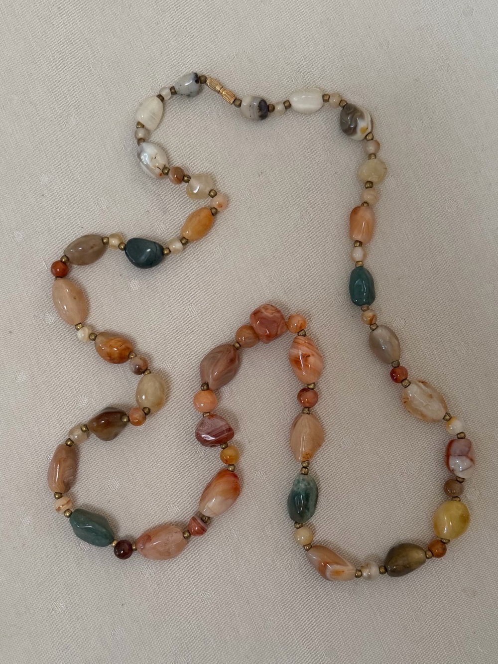 Boho Gemstone Travelers Necklace | Gypsy Festival Statement Jewelry
